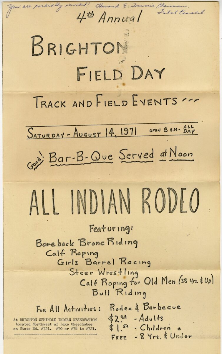 84th Annual Brighton Field Day Festival February 17th19th Florida