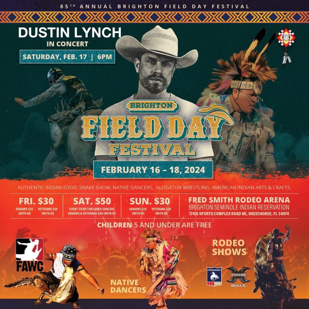 The 85th Annual Brighton Field Day Festival and Rodeo Florida